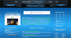 Desktop Screenshot of melodycan.com